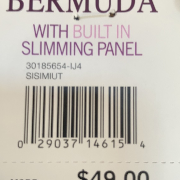 Gloria Vanderbilt Amanda Bermuda jean short classic rise hug me stretch 12P - Picture 12 of 17